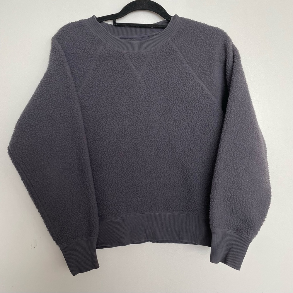 Women’s Everlane The ReNew Fleece Oversized Sweatshirt Size Medium